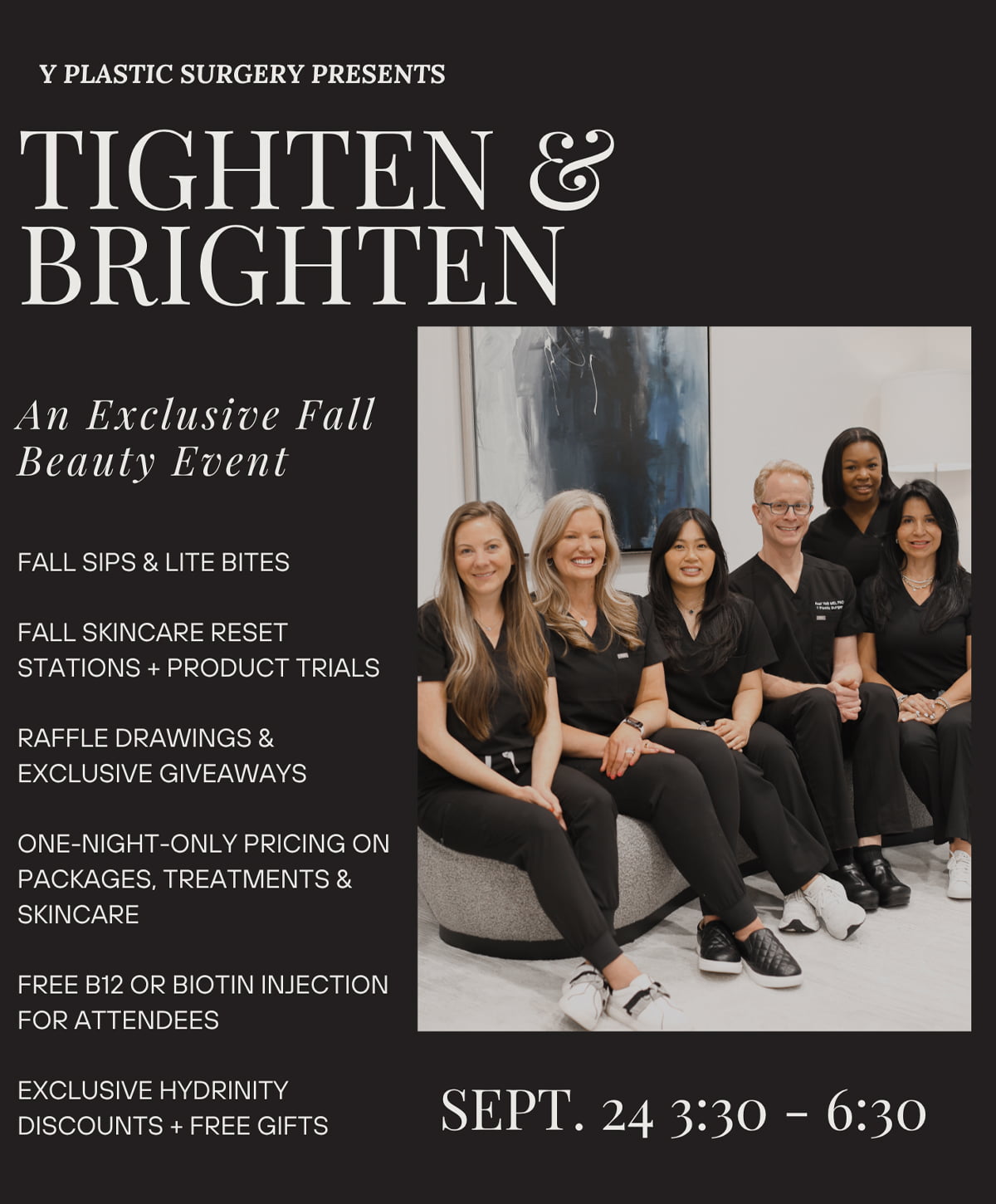 Fall Beauty Event Information